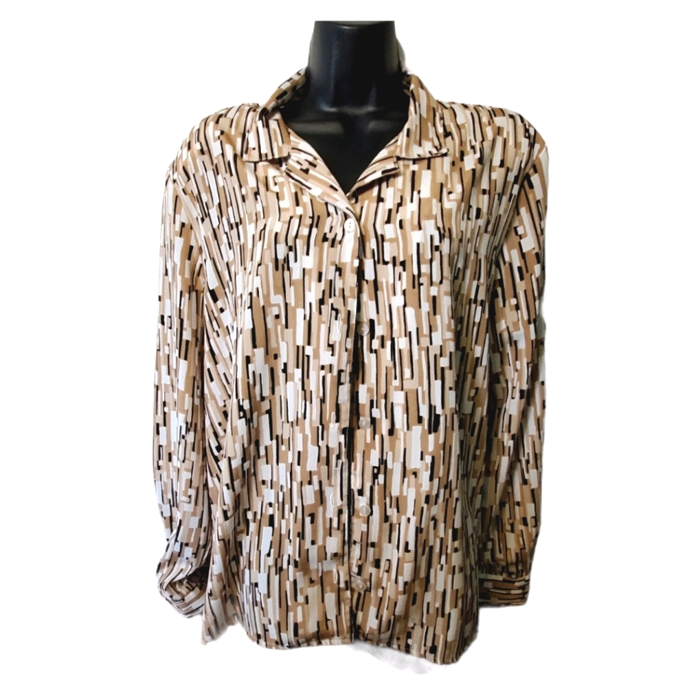 Alfred Dunner Button Down